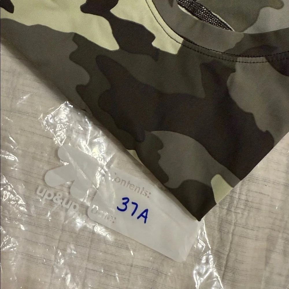 Lululemon Heritage Camo Crispin Green UVP Run Short Sleeve Tee